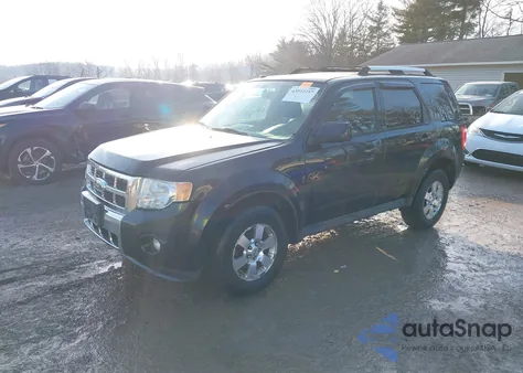 2012 Ford Escape Limited from USA, damaged, VIN 1FMCU9EG2CKC62084